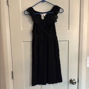 Studio M Elegant Black Lace Dress